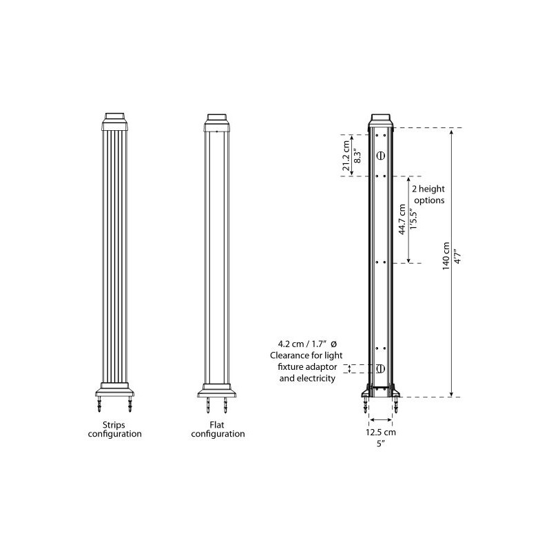 Palram - Canopia Arcadia Alpine 12x42 Carport Kit (HG9129)