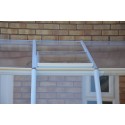 Rion 6x6 Sun Room 2 - Greenhouse Kit - White (HG7506)