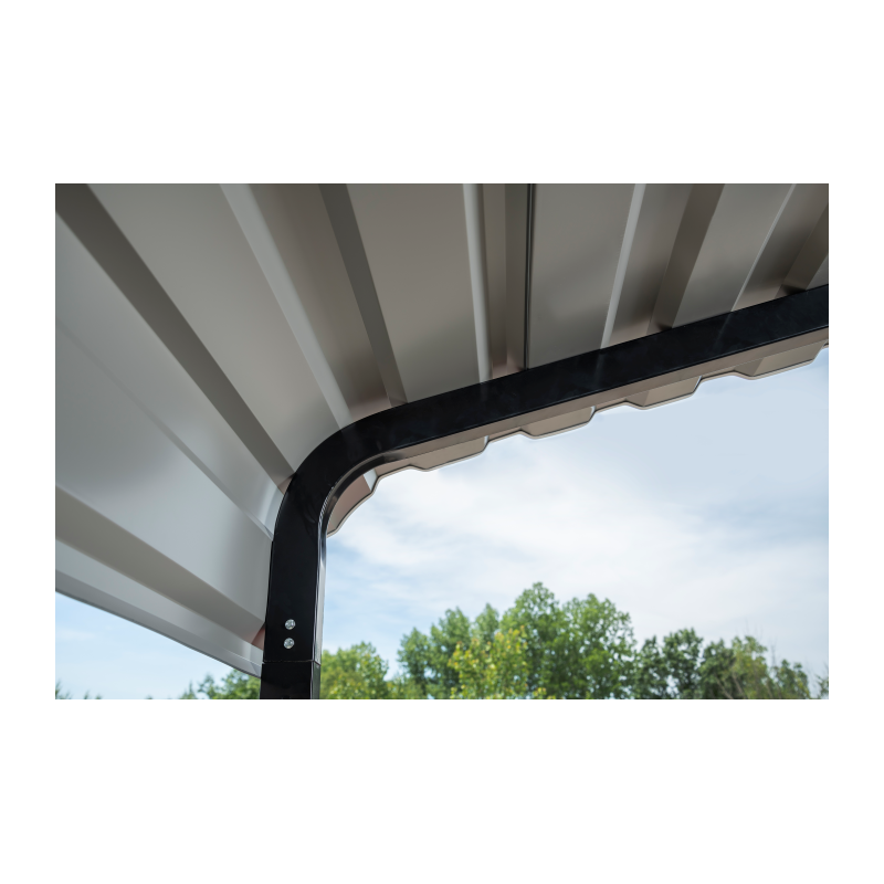 Arrow Metal Canopy 10 x 6 x 7 ft. -  Charcoal (CPHC100607DS)