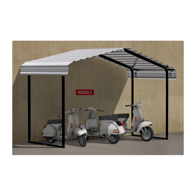 Arrow 12x6x7 Metal Canopy Kit- Eggshell (CPH120607DS)
