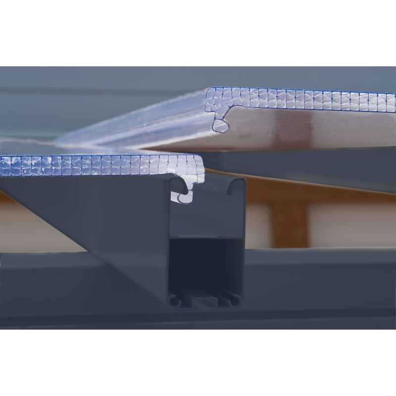 Palram 10x20 Feria Patio Cover Kit - Gray (HG9420)