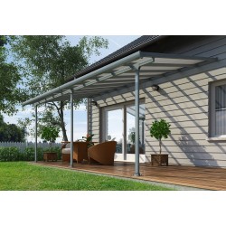 Palram 10x20 Feria Patio Cover Kit - Gray (HG9420)