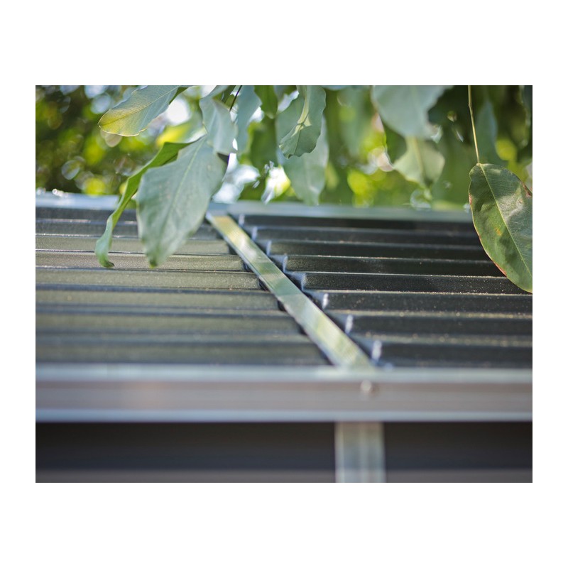 Palram - Canopia Rubicon 6' x 10' Shed - Gray (HG9710GY-1B)