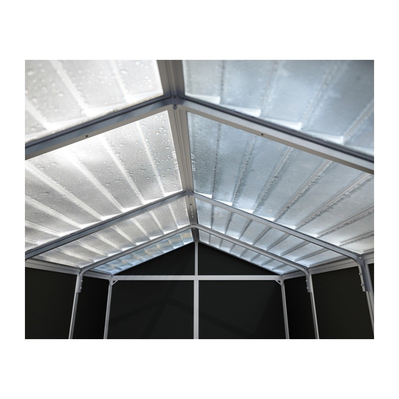 Palram - Canopia Rubicon 6' x 10' Shed - Gray (HG9710GY-1B)