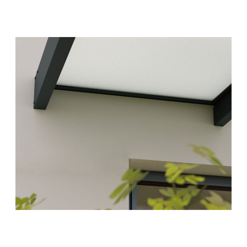 Palram - Canopia Sophia XL 5000 15x5 Awning Kit - Gray/Mist (HG9535)