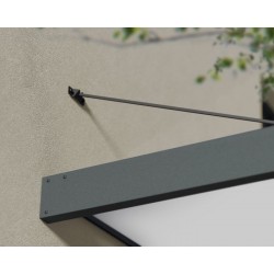 Palram - Canopia Sophia XL 8000 25x5 Awning Kit - Gray/Mist (HG9538)
