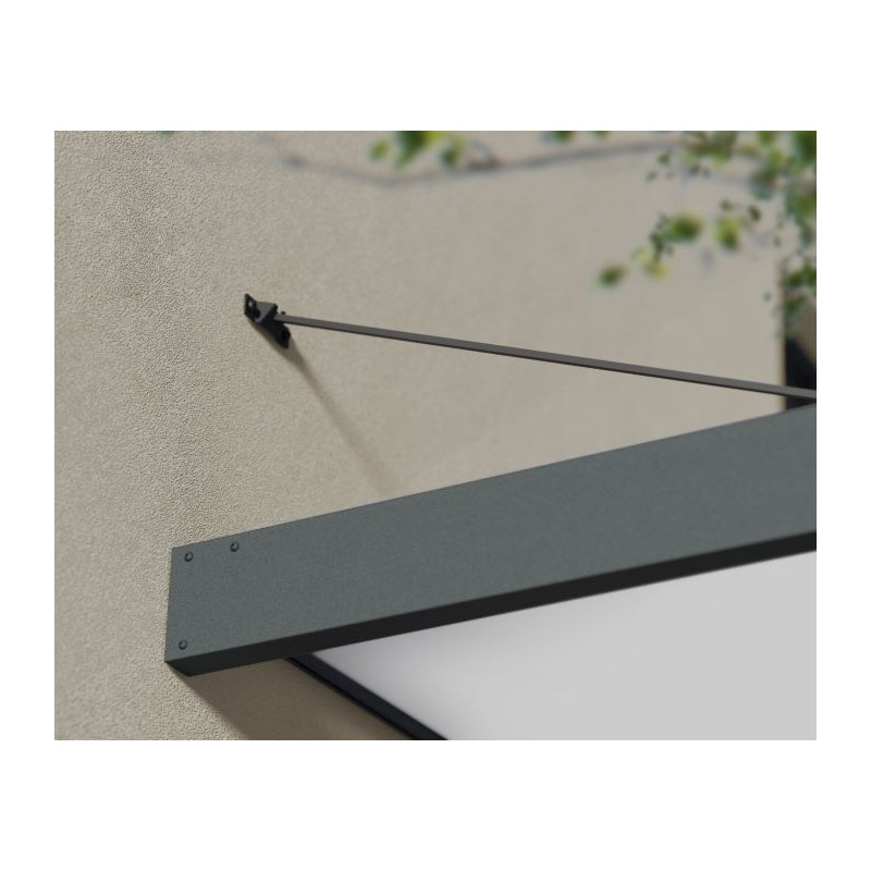 Palram - Canopia Sophia XL 8000 25x5 Awning Kit - Gray/Mist (HG9538)