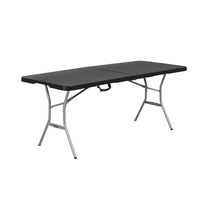 Lifetime Light Commercial 6-Foot Fold-In-Half Table (80788)