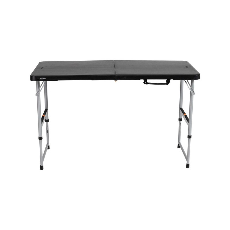 Lifetime Light Commercial 4-Foot Fold-In-Half Adjustable Table (80869)