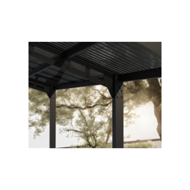 Palram - Canopia Sydney Wave Double Carport Apex Style (HG9093)