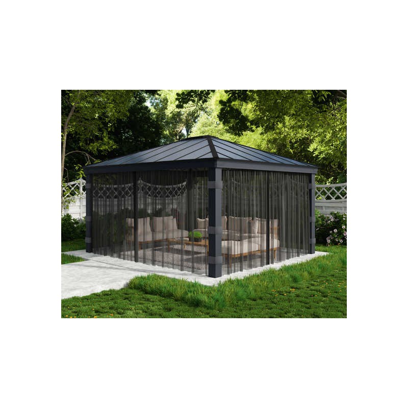 Palram - Canopia Dallas 14 x 20 Netting Set - 4 Piece (HG2016)