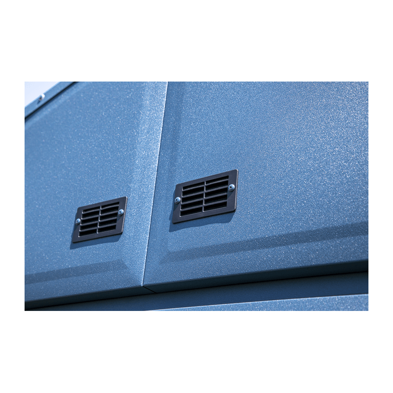 Arrow 10x12  Elite Steel Storage Shed - Blue Grey (EG1012BG)