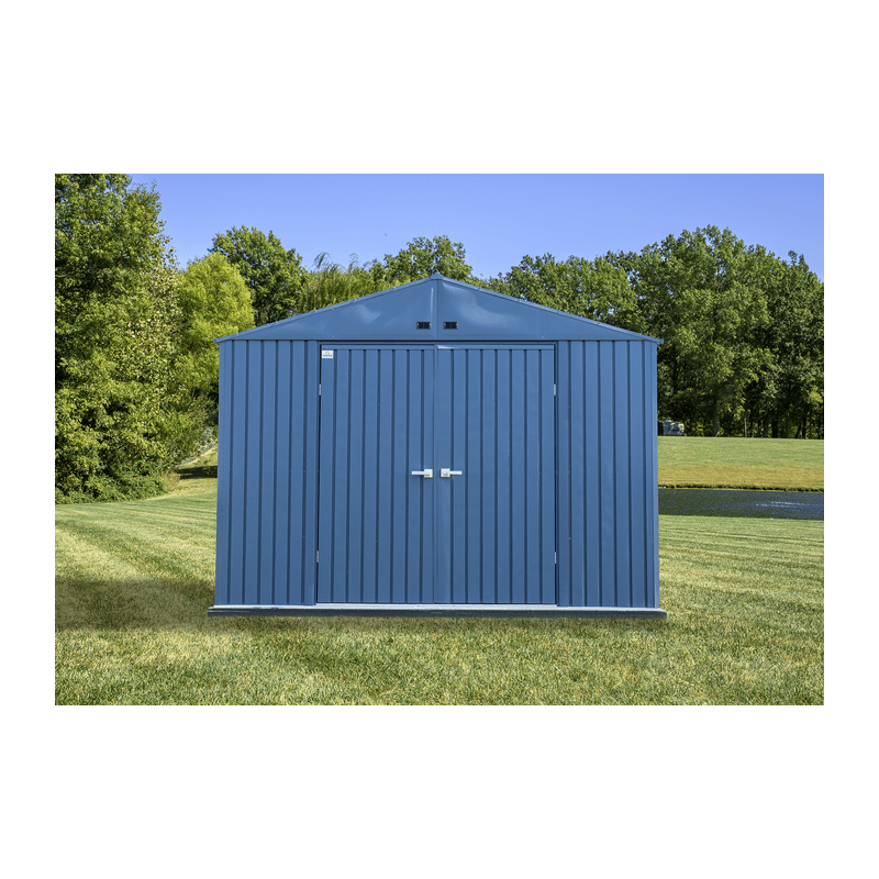 Arrow 10x12  Elite Steel Storage Shed - Blue Grey (EG1012BG)