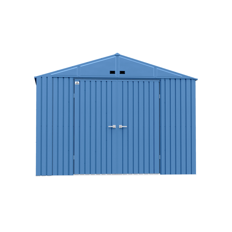 Arrow 10x12  Elite Steel Storage Shed - Blue Grey (EG1012BG)