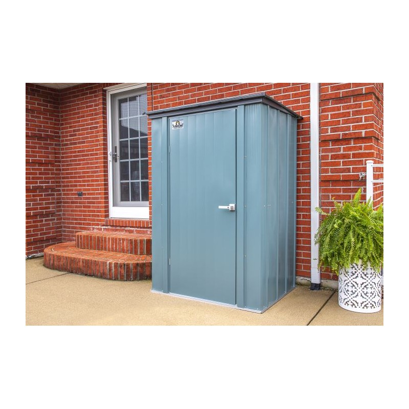 Arrow 4x3 Spacemaker Patio Shed - Juniper Berry (CY43JB22)