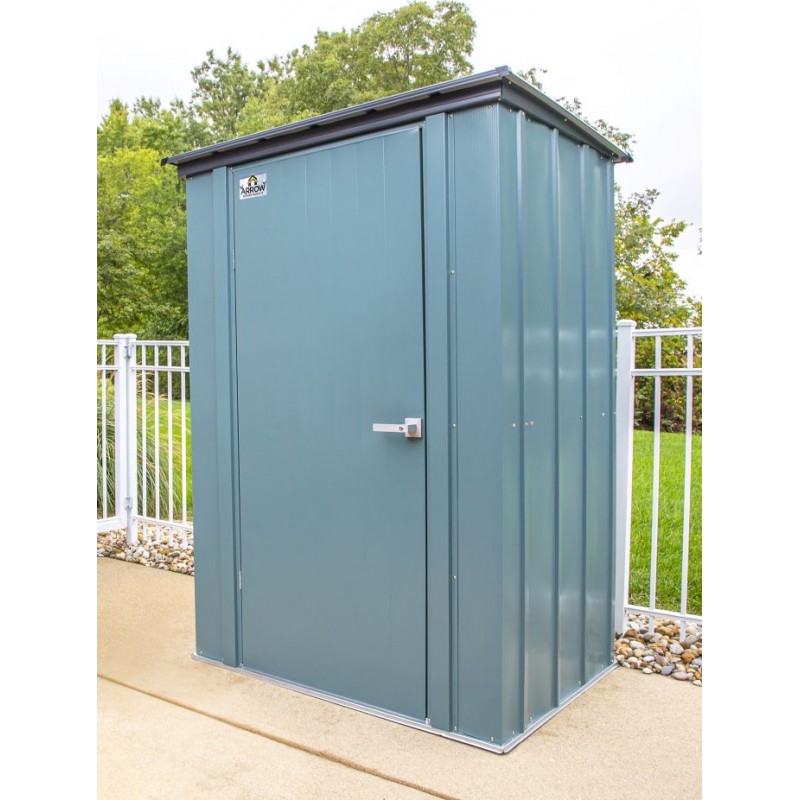 Arrow 4x3 Spacemaker Patio Shed - Juniper Berry (CY43JB22)