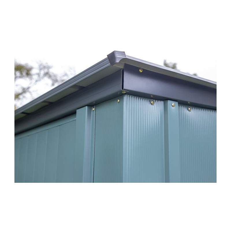 Arrow 4x3 Spacemaker Patio Shed - Juniper Berry (CY43JB22)