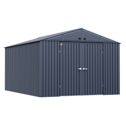 Arrow 10x14 Elite Steel Storage Shed - Anthracite (EG1014AN)