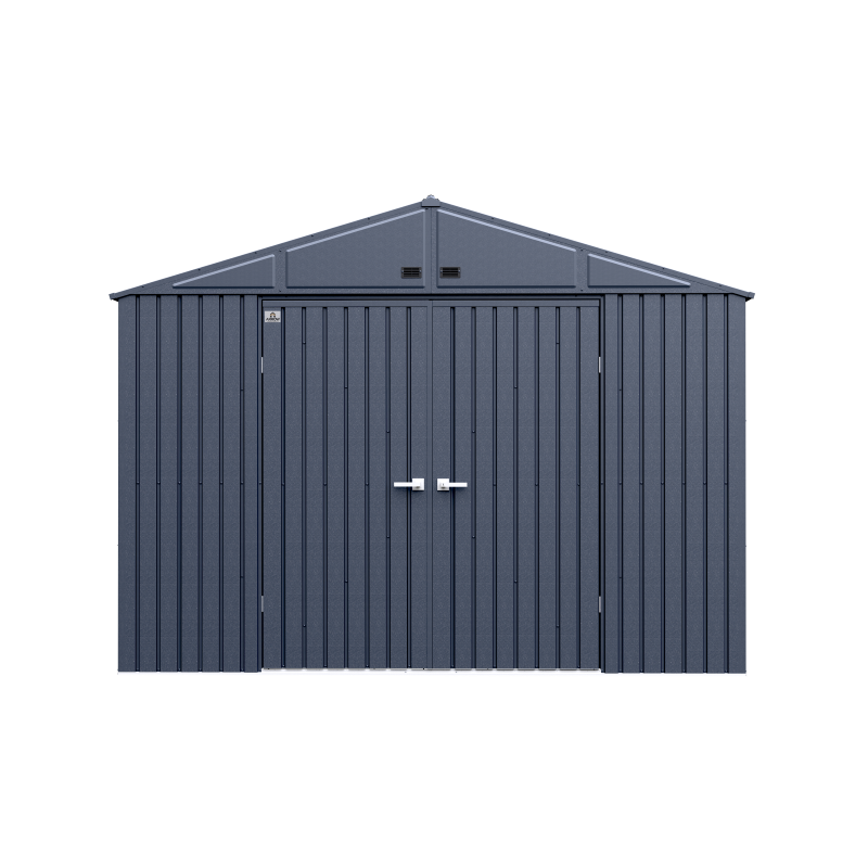 Arrow 10x14 Elite Steel Storage Shed - Anthracite (EG1014AN)