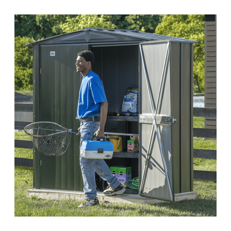 Scotts 6x3 Garden Storage Cabinet Green (STTPS63)