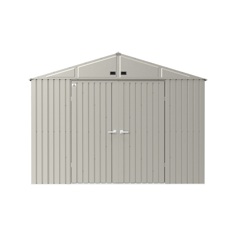 Arrow 10x14 Elite Steel Storage Shed - Cool Grey (EG1014CG)