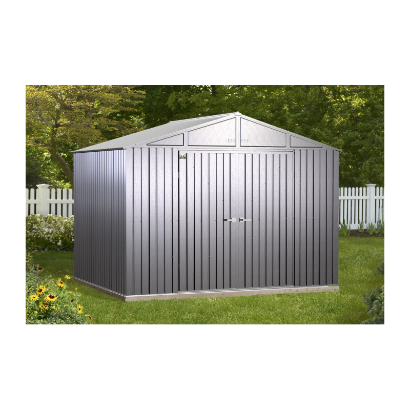 Arrow 10x8 Elite Steel Storage Shed - Galvalume (EG108AB)