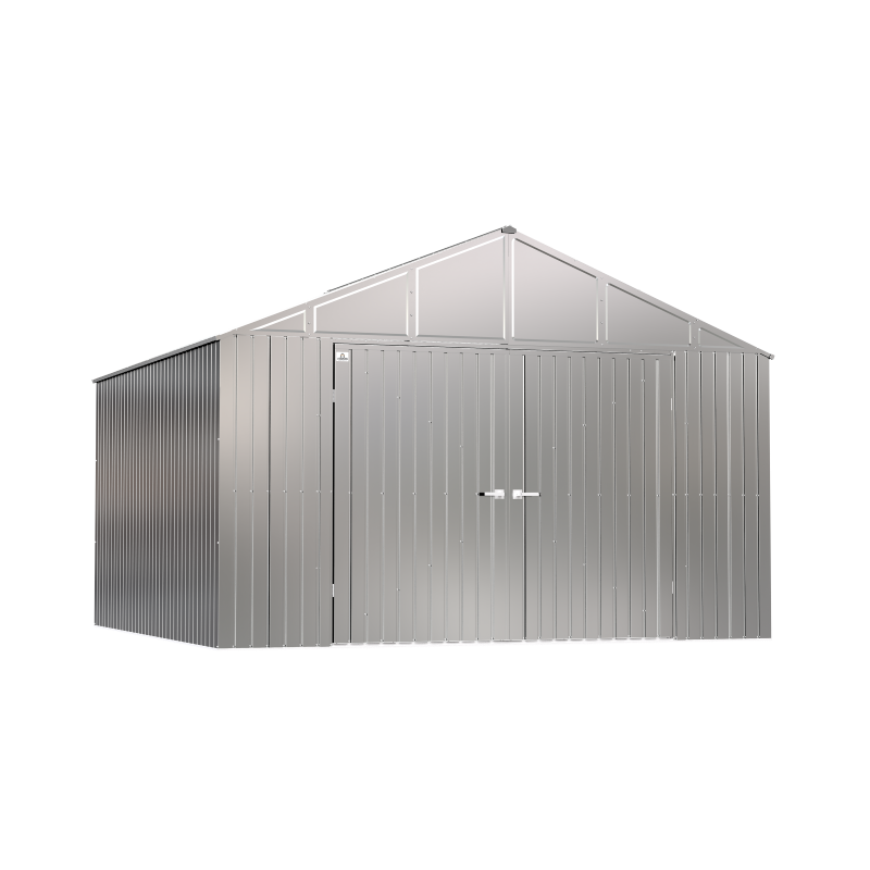 Arrow 12x12 Elite Steel Storage Shed - Galvalume (EG1212AB)