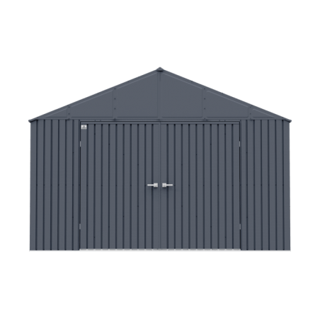 Arrow 12x12 Elite Steel Storage Shed - Anthracite (EG1212AN) Arrow 12x12 Elite Steel Storage Shed - Anthracite (EG1212AN)