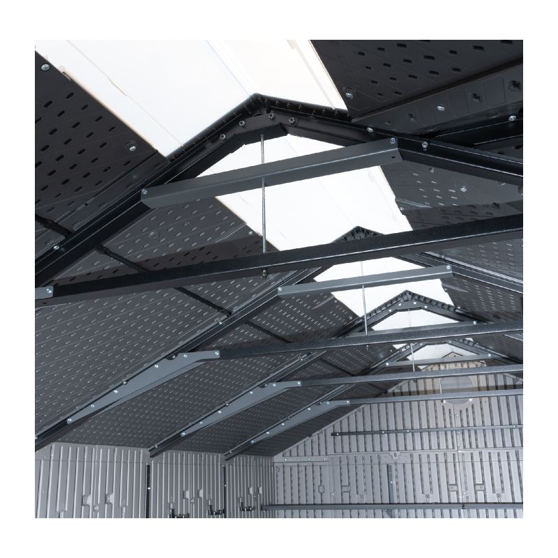 Lifetime 20 x 8 Dual Entry with Carriage Doors -Gray (60456)