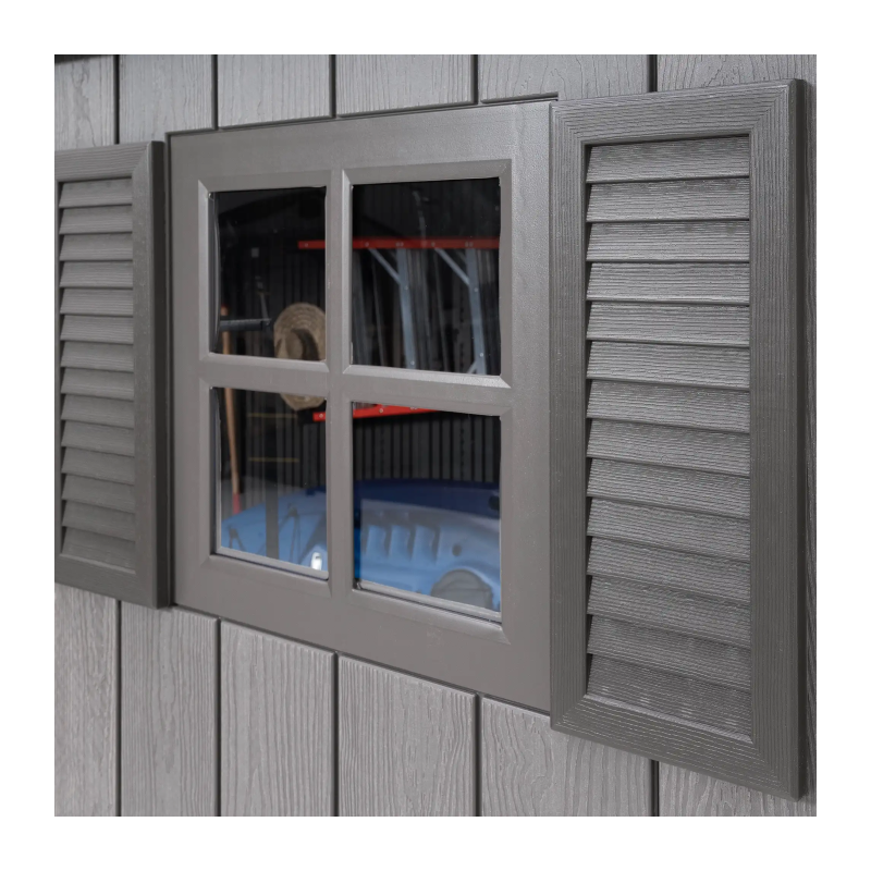 Lifetime 20 x 8 Dual Entry with Carriage Doors -Gray (60456)