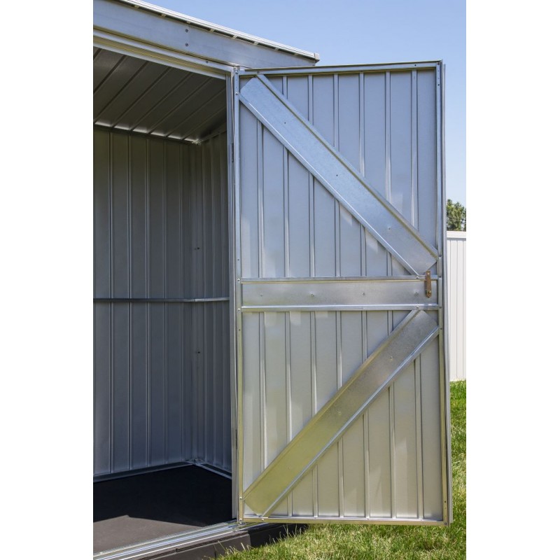 Arrow 12x14 Elite Steel Storage Shed - Galvalume (EG1214AB)