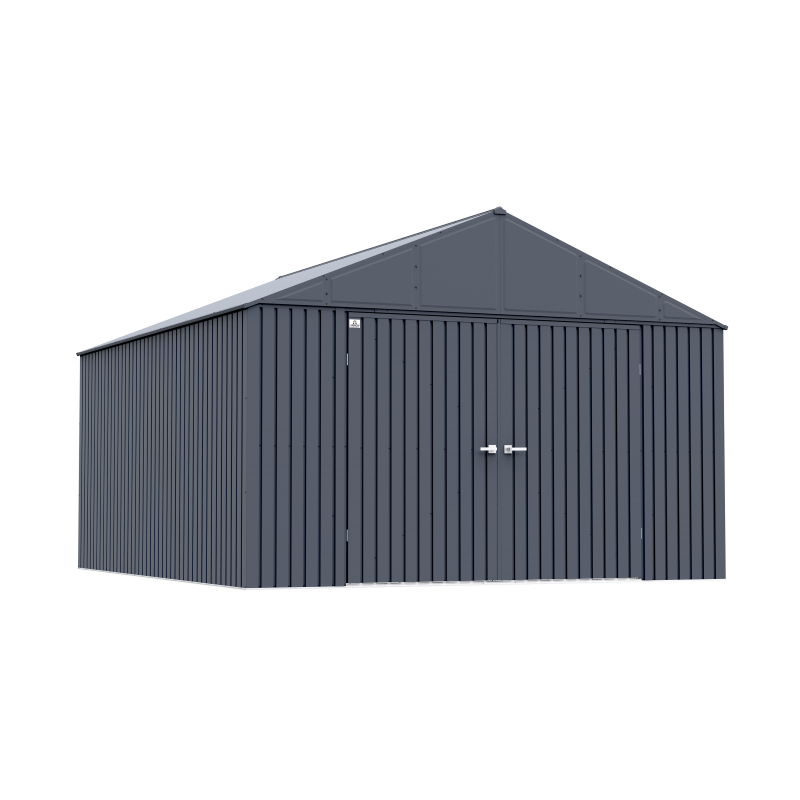 Arrow 12x14 Elite Steel Storage Shed - Anthracite (EG1214AN)