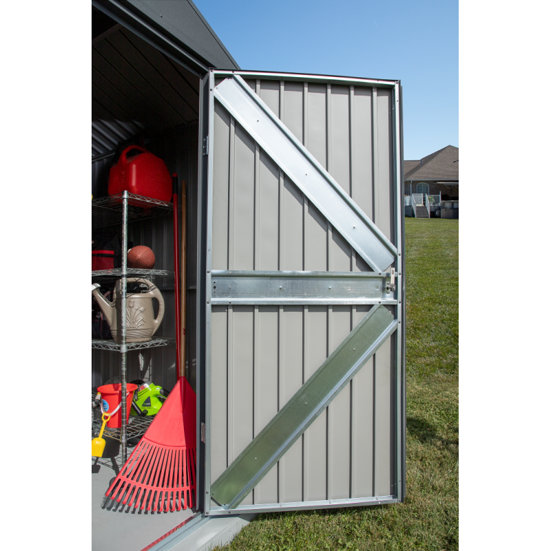 Arrow 12x14 Elite Steel Storage Shed - Anthracite (EG1214AN)