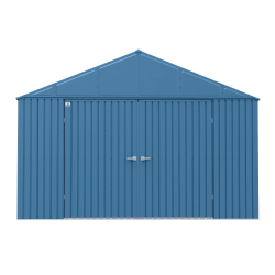 Arrow 12x14 Elite Steel Storage Shed - Blue Grey (EG1214BG)
