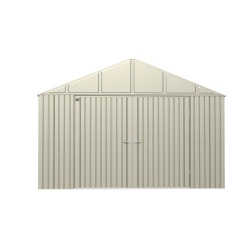 Arrow 12x14 Elite Steel Storage Shed - Cool Grey (EG1214CG)