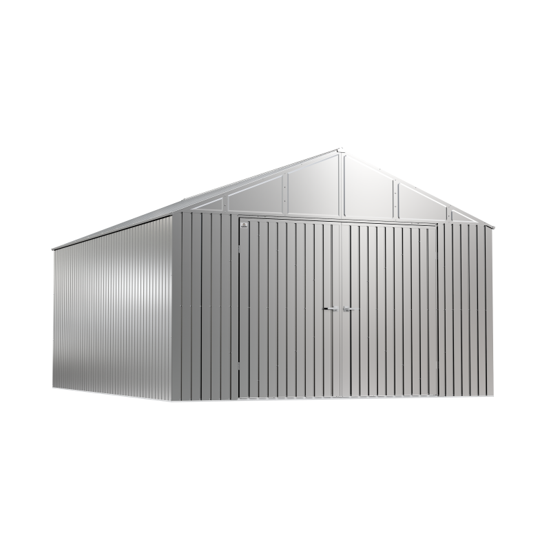 Arrow 12x16 Elite Steel Storage Shed - Galvalume (EG1216AB)