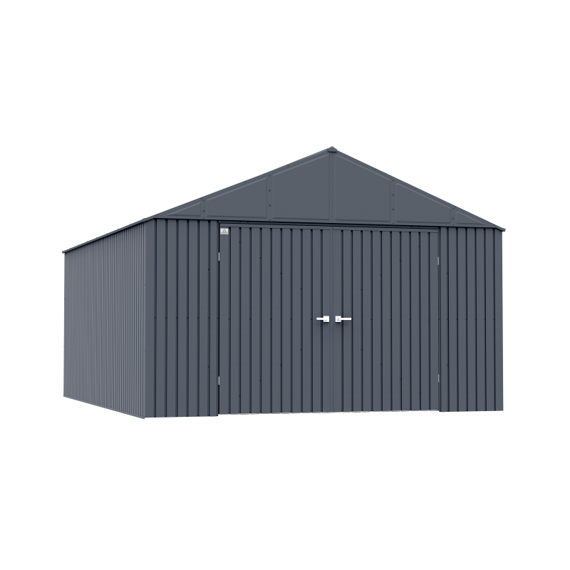 Arrow 12x16 Elite Steel Storage Shed - Anthracite (EG1216AN)