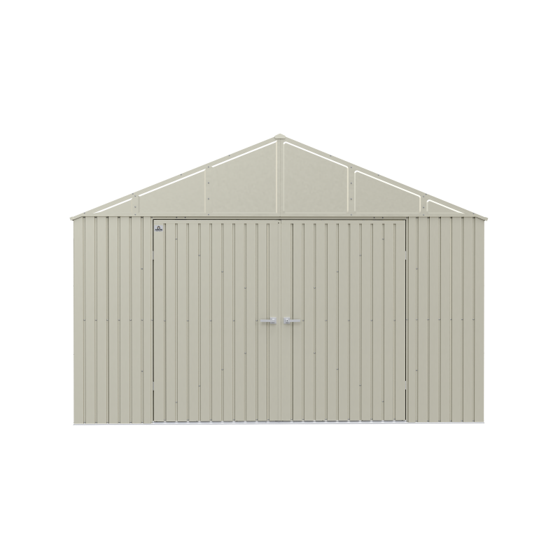 Arrow 12x16 Elite Steel Storage Shed - Cool Grey (EG1216CG)
