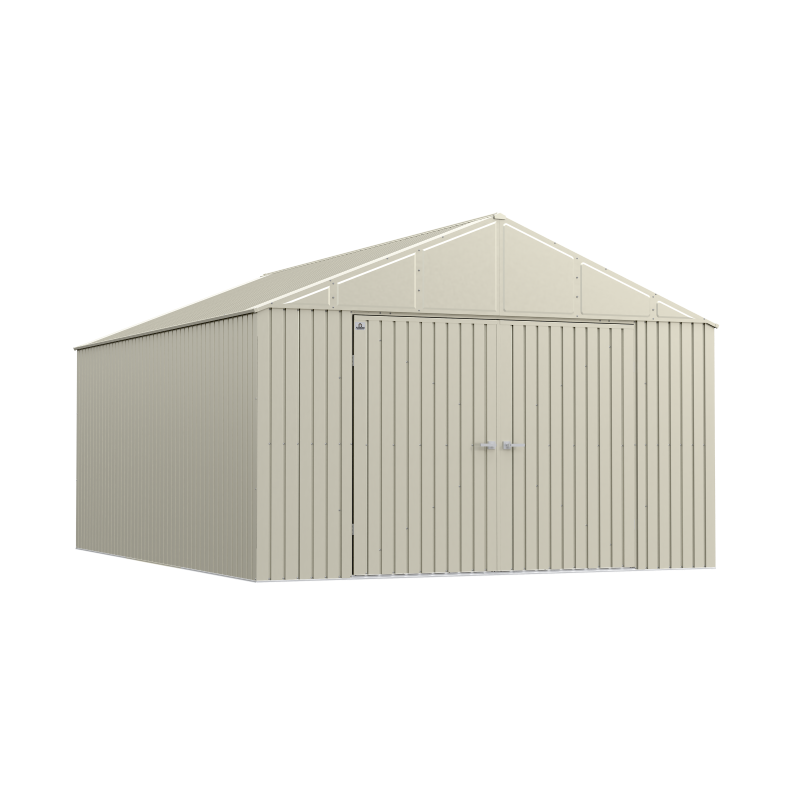 Arrow 12x16 Elite Steel Storage Shed - Cool Grey (EG1216CG)
