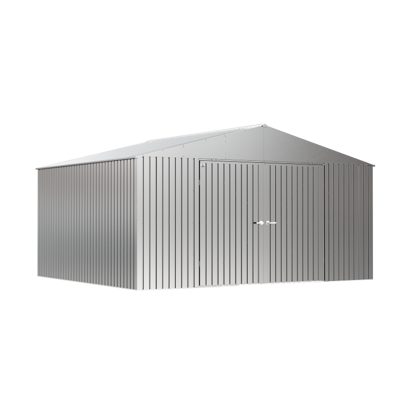 Arrow 14x12 Elite Steel Storage Shed - Galvalume (EG1412AB)
