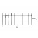 Rion  8x20 Sun Room 2 Greenhouse Kit - White (HG7620)