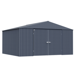 Arrow 14x12 Elite Steel Storage Shed - Anthracite (EG1412AN)