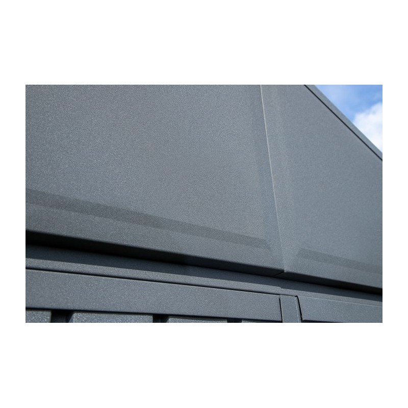 Arrow 14x12 Elite Steel Storage Shed - Anthracite (EG1412AN)