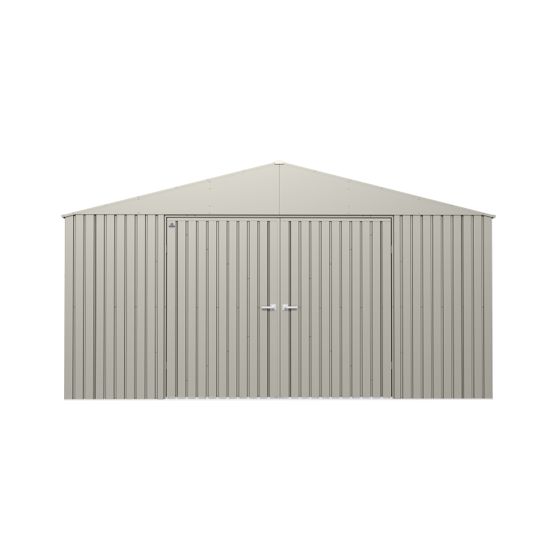 Arrow 14x12 Elite Steel Storage Shed - Cool Grey (EG1412CG)