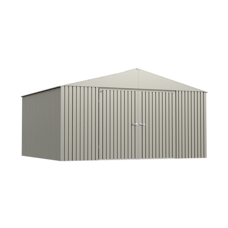 Arrow 14x12 Elite Steel Storage Shed - Cool Grey (EG1412CG)
