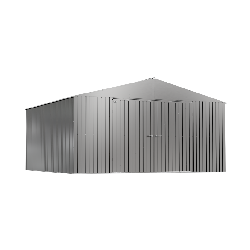 Arrow 14x14 Elite Steel Storage Shed - Galvalume (EG1414AB)