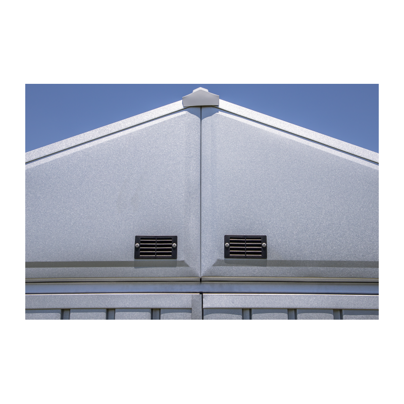 Arrow 14x14 Elite Steel Storage Shed - Galvalume (EG1414AB)