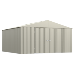 Arrow 14x14 Elite Steel Storage Shed - Cool Grey (EG1414CG)