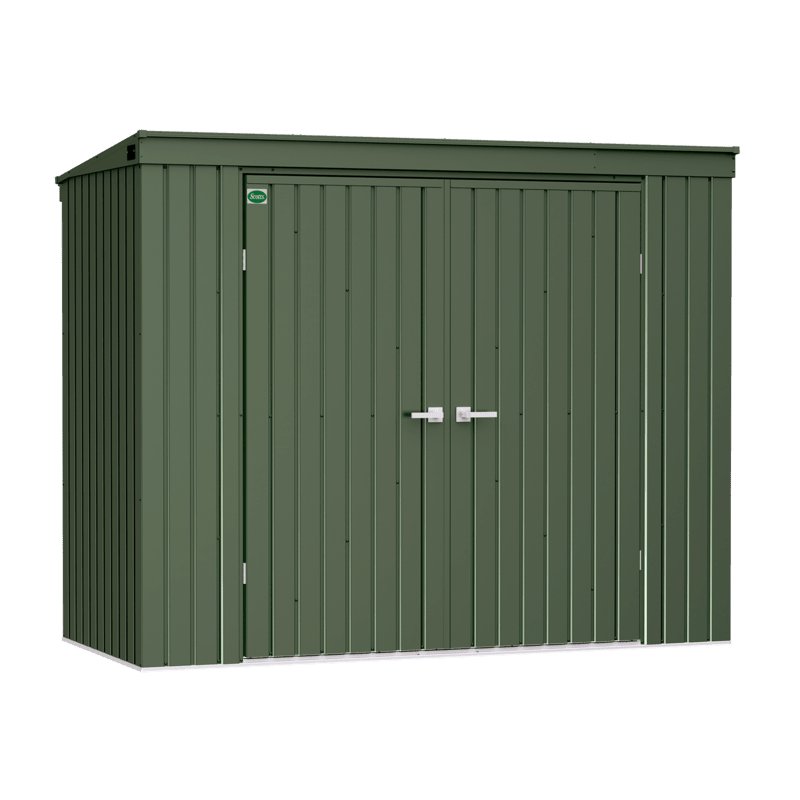 Scotts 8x4 Garden Storage Shed-Green (STTEP84)