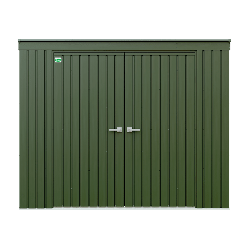 Scotts 8x4 Garden Storage Shed-Green (STTEP84)